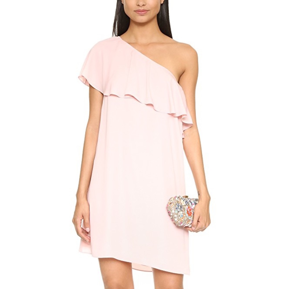 NWT Amanda Uprichard “Zoe” one shoulder dress